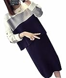 (マーシェル) Marshel マタニティ セットアップ レディース ニット 産前 産後 長く使える 妊婦服 グレー M