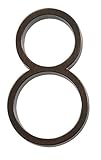 Theヒルマングループ843228 5インチDie Castフローティング/ Flush家番号、Aged Bronze Bronze 843228 1