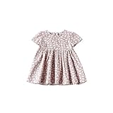 夏ベイビー服 女の子ワンピース 66cm 袖なし Pojour キッズ用かわいい翼ドレス 子供ギフト 綿 通気