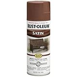 Rust-Oleum 7774830 Satin Enamel Spray, 12-Ounce, Chestnut Brown [並行輸入品]