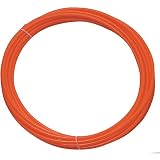 TRUSCO ポリウレタンチューブ 12X8.0mm 10M巻 オレンジ
