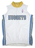 NBAデンバー・ナゲッツレディースノースリーブCycling Jersey M ホワイト