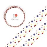 マスキングテープ マスキング 約幅15mm×長さ7m waccara マスキングテープ hikite (TF) カモ井加工紙 テープ 貼ってはがせる 和柄 和風 おしゃれ オシャレ 北欧 レトロ 剥がせる 貼る ラッピング デコ マステ 手帳 DIY 日本製