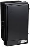 未来工業 プラスチック製防雨ウォルボックス 屋根無 タテ型 ブラック 1個価格 WB-1AOK