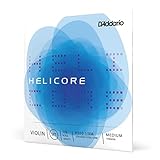 D'Addario ダダリオ バイオリン弦 Helicore セット H310 1/8M Medium Tension 【国内正規品】