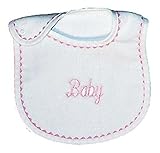 Raindrops Baby Embroidered Bib, Pink by Raindrops [並行輸入品]