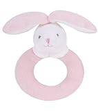 【並行輸入】angel dear Ring Rattle Pink Floppy Ear Bunny　エンジェルディア　リングがらがら　うさぎピンク