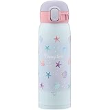 象印マホービン(ZOJIRUSHI) 水筒 ガールズマグ 子供用 通学 ステンレスマグ シームレスせん ワンタッチ 480ml マーメイドブルー ふたとパッキンが一体化 お手入れ簡単 SM-WG48-AZ