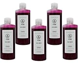 &PINK ピンクシャンプー カラーシャンプー 【サロン専売品】 保湿効果の高い9種類のオーガニック・ハーブエキス配合 ノンシリコン (ピンク, 5本)