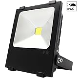 50W High Power Outdoor LED Flood Light 150W HID Bulb Equivalent COB LED FloodLight 4300 lumens 6000K