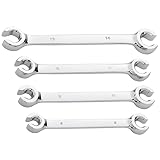 Garage.com 4pc フレアナットレンチ4本セット 6mmx8mm 9mmx11mm 10mmx12mm 13mmx14mm WHSDT114