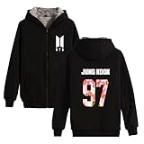 Kpop新しいロゴThickerパーカーBTS防弾少年団Sweatershirt Jin Suga Jimin V