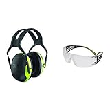 3M PELTOR イヤーマフ X4A 国内正規品 & 保護めがね