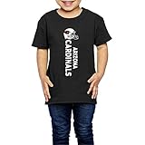 ak79子供2 – 6 Years Old Boys and Girls TシャツArizonaロゴCardinalsブラックサイズ5 – 6 Toddler