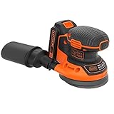ブラック・アンド・デッカー(BLACK+DECKER) 18V コードレスランダムオービットサンダー (本体のみ) BDCROS18B