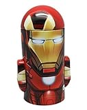 ラウンドミニサイズアイアンマンTin Coin Piggy Bank