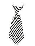 ユニークなベビータイアジャスタブルネクタイパーティーウェディングショータイガールボーイネクタイ[ホワイト]