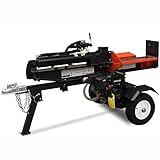 【未組み立て品】 HAIGE 薪割り機 粉砕力22トン エンジン 196cc 6.5馬力 オートリターン機能 縦横兼用 HG-MWR22T-R