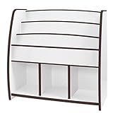 マガジンラック サイドボード シェルフ ラック 幅93cm カラー：ブラウン