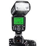 ESDDIキヤノン用フラッシュストロボ E-TTL 1/8000 HSSワイヤレスフラッシュスピードライト GN58 2.4Gワイヤレスラジ