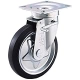 トラスコ中山：ｔｒｕｓｃｏ　Αプレスキャスター　仕様：●許容荷重（ｄａｎ）：２００●車輪径ｄ（ｍｍ）　Ｔｊｂ－２００ｃ