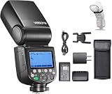 【GODOX正規代理店】GODOX V860III-N カメラフラッシュ 2.4G GN60 1/8000S TTL HSS 高速同期 Nikon D800 / D700 / D7100 / D7000 / D5200 / D5100 / D5000 / D300 / D300S / D3200カメラ適用 [並行輸入品]