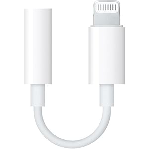 Apple Lightning - 3.5 mmヘッドフォンジャックアダプタ