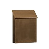 Salsbury Industries 4420 Antique Brass Mailbox Standard Surface Mounted Vertical Style by Salsbury I