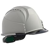 住ベテクノプラスチック ヘルメットKKC3シリーズ 通気孔付・透明ひさし・スチロールライナー付 KKC3-B-PGR-S