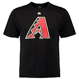 Arizona Diamondbacks Kid 's Black PrimaryチームロゴTシャツ ブラック