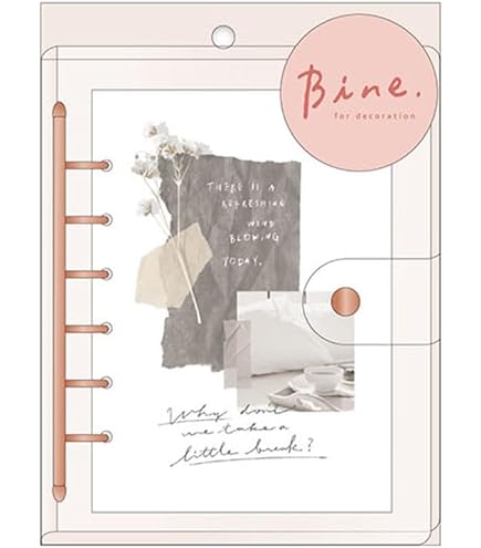 Amazon.co.jp: バインダーリフィル A6 クリアバインダーリフィル