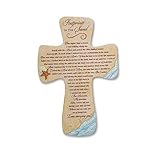 Footprints Wall Cross