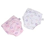 Baoblaze ベビー　トレーニングパンツ　布おむつ　おむつカバー　下着　洗濯　再使用可能　全7色2サイズ - フクロウ, （8-11KG）