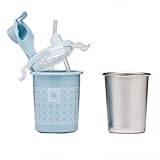 Kangovou Stainless Steel Sippy Cup (Frosted Blueberry) by Kangovou [並行輸入品]