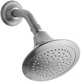 Kohler K-10282-AK-G Fort? Single-Function Katalyst Showerhead, Brushed Chrome [並行輸入品]