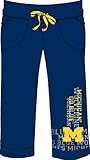 Emerson Street Women 's Michigan Wolverines Flockedパンツ XL