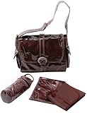 Kalencom Laminated Buckle Bag Chocolate(Brown) マザーズバッグ 綿ラミネートコート KC0001-10