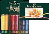 ファーバーカステル ポリクロモス色鉛筆 60色 缶入 110060 [日本正規品]
