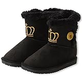 ベビードール ボアブーツ フェイクムートンブーツ 子供服 14cm ブラック