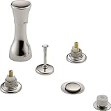 Delta 44-PNLHP Bidet Faucet without Handles, Polished Nickel [並行輸入品]