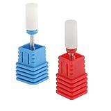 Kesoto ネイルアート　ドリルビット　ネイルアート　研磨　研削ヘッド　ツール　セラミック　電気　ドリルビット　2個