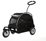 エアバギー Air Buggy Twinkle Pet Stroller, Pet Carrier 3輪ペットカート Black [並行輸入品]