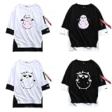 SUANA 魔入りました!入間くん 鈴木入間 Tシャツ 半袖 ウァラク クララ アスモデウス アリス ティーシャツ インナーシャツ 夏服 コスプレ衣装 日常服 綿 可愛い 丸首 スポーツ 魔入りました!入間くん グッズ 記念シャツ (5,M)