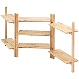 不二貿易 フォールディングラック Natural Signature 幅180cm ナチュラル 37034