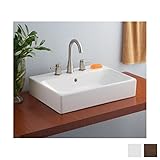Cheviot 1234-wh-1 / 575-ab Nuoホワイトwithアンティークブロンズ脚コンソール洗面所23 5 / 8 " x 17 3 / 8 "