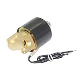 B Baosity 電気ソレノイドバルブ　パイプライン　電磁弁　直接駆動　圧縮空気　DC12V/DC 24V　２個