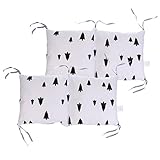 Dovewill 2組　ベビーカー　ベビーベット用　綿　快適　柔らかい　枕　ピロー　クッション　まくら　安全ケア　5色選べる - 雲