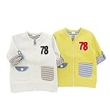 La Chiave(ラ キエーベ) ジップアップカーディガン (80～130cm) キムラタンの子供服 (53276-171a) ライトベージュ 120