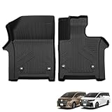 新型 アルファード ヴェルファイア 40系 フロアマット Alphard VELLFIRE 40 2023年6月～現行 3D立体カーマット TPE素材 防水 滑り防止 耐汚れ 取付簡単 カスタムパーツ 車種専用設計 (アルファード ヴェルファイア 40系 1列目 2PCS) [並行輸入品]