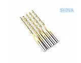 SHINA エンドミル　加工用カッター　CNC ダブルフルートボールノーズビット 2mm x22mm
